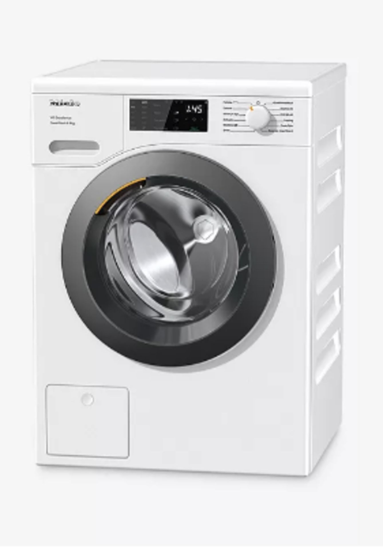 Item Description - Miele WED325 Freestanding Washing Machine, 8kg Load, 1400rpm Spin, White -...