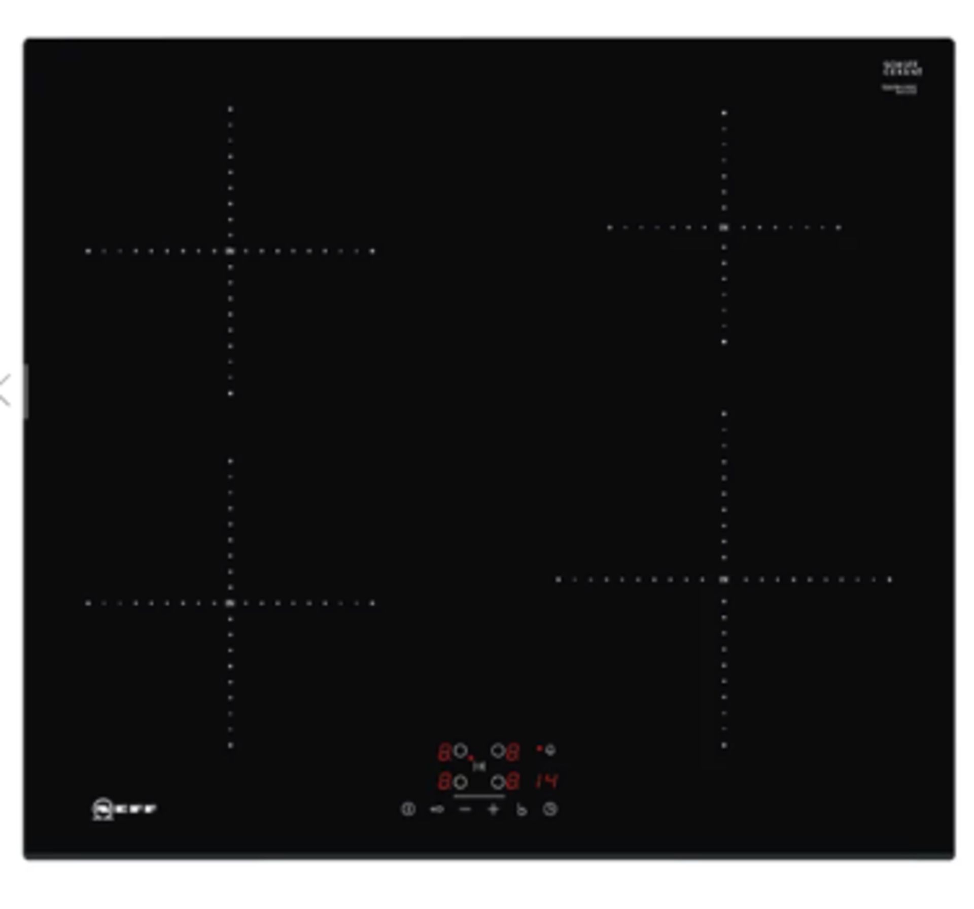 Item Description - Neff T36FB41X0G Induction Hob, Black - Stock Number - 89001301 - Retu...