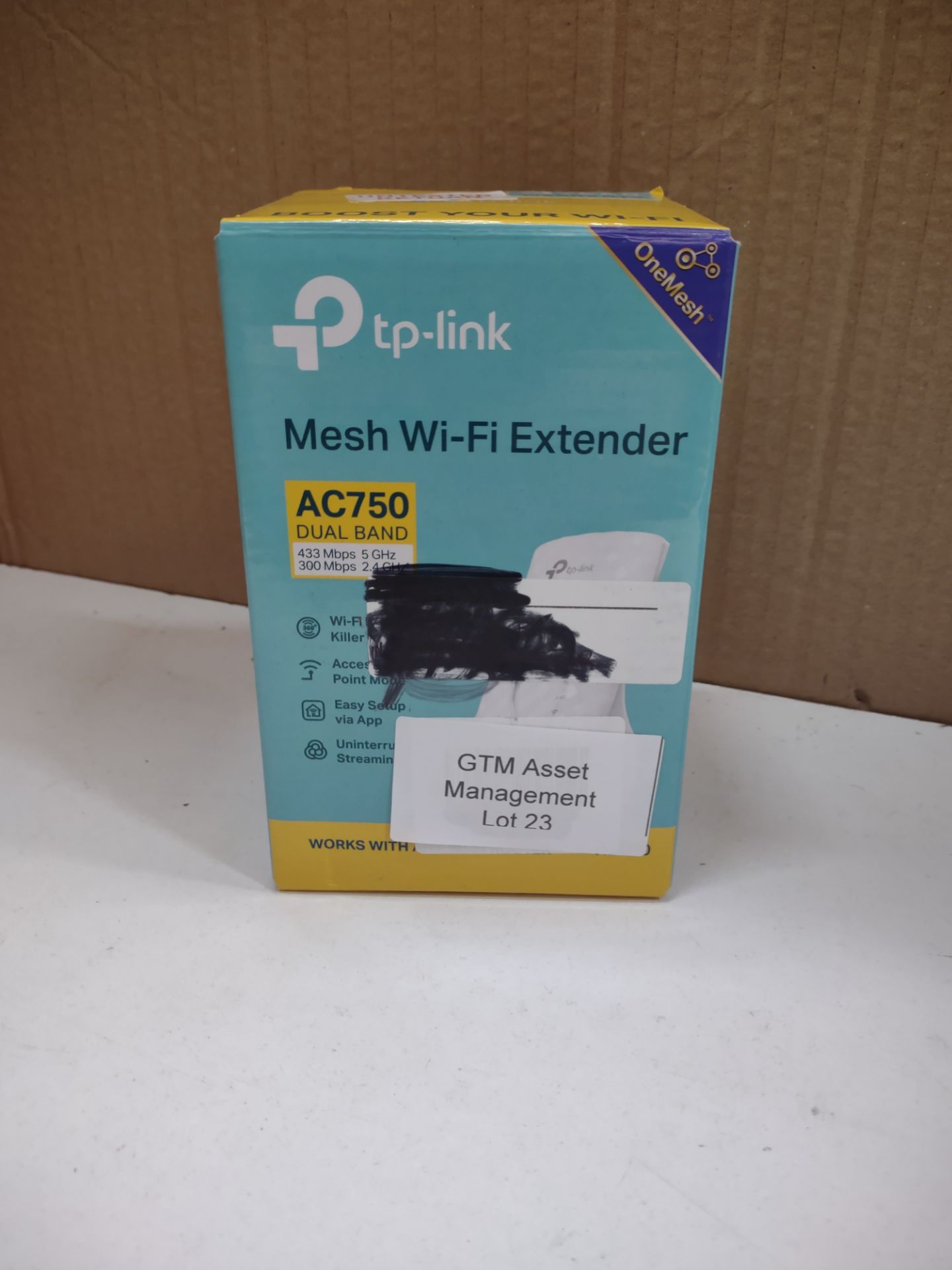 TP-Link AC750 Mesh Wi-Fi Range Extender. RRP £29.99 - GRADE U - Image 2 of 2