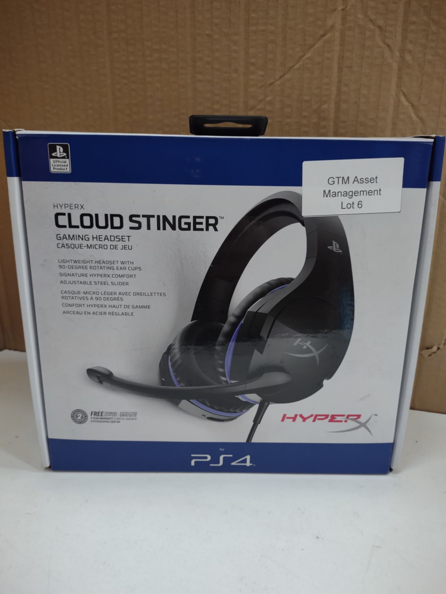 HyperX Cloud Stinger - Gaming Headset, Official Licensed for PS4 and PS5. RRP £49.99 - GRADE U - Image 2 of 2