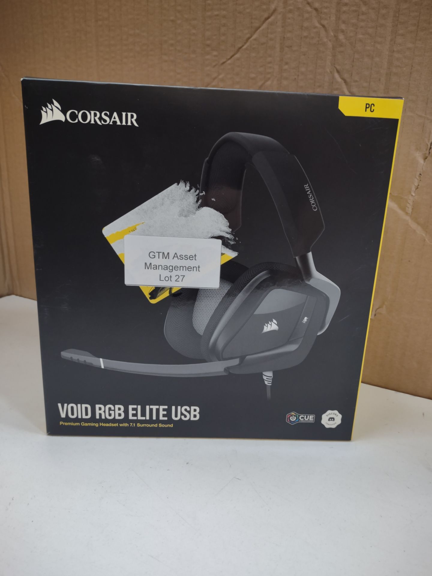 Corsair VOID ELITE RGB USB Gaming Headset. RRP £99.99 - GRADE U - Image 2 of 2