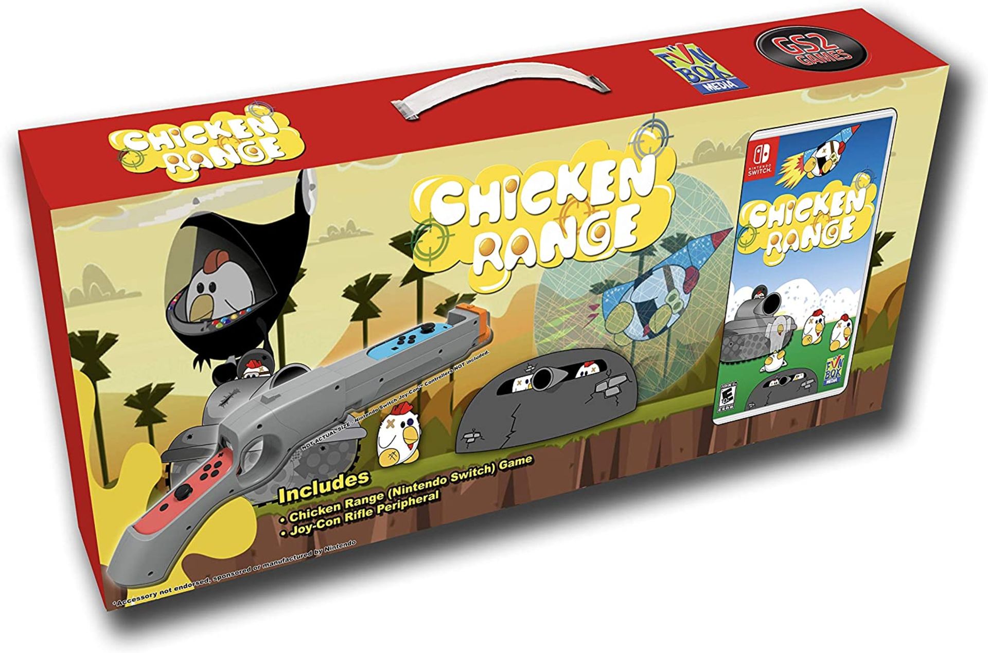 Chicken Range - Bundle for Nintendo Switch. RRP £59.95 - GRADE U