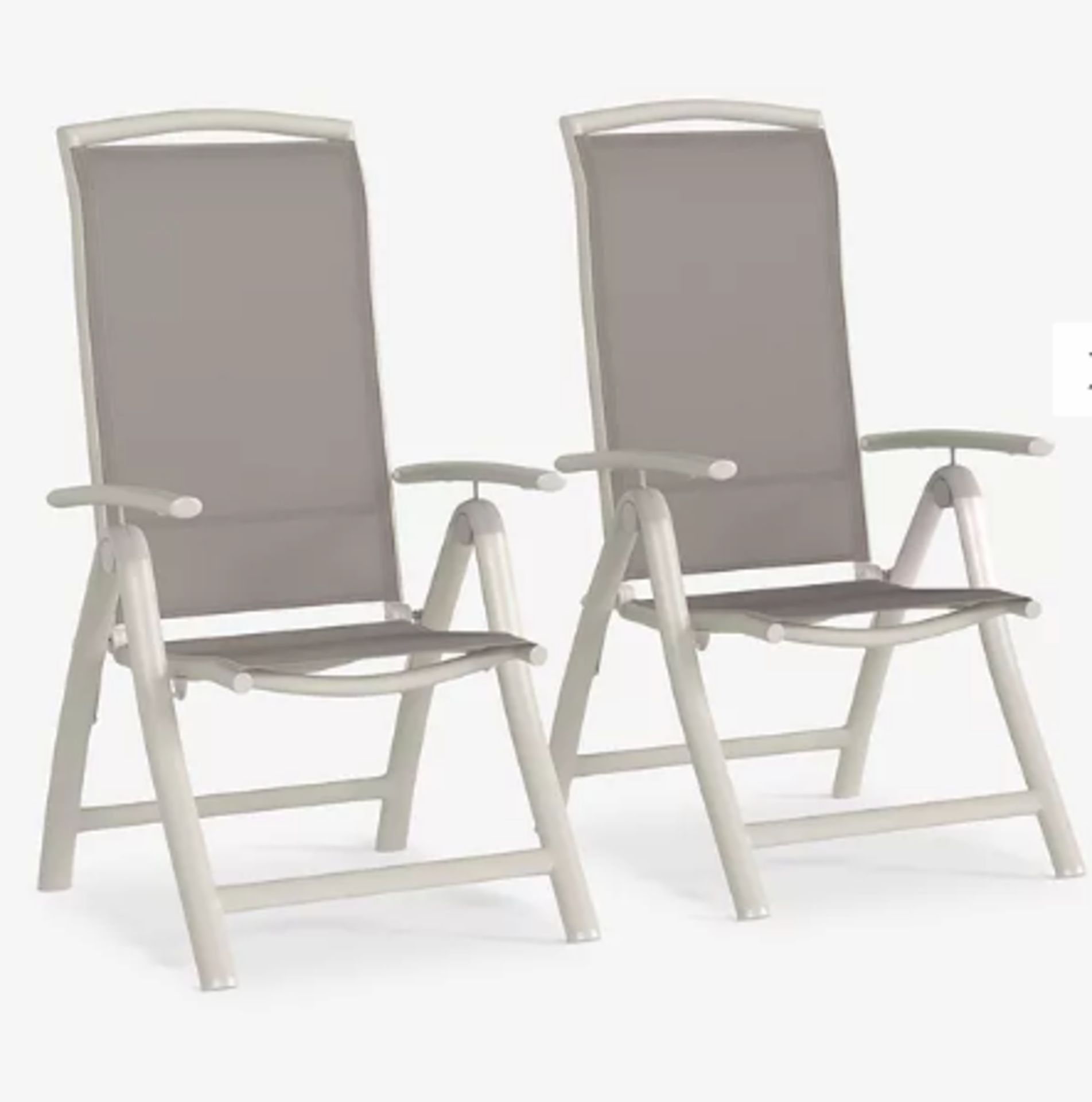 Item Description - John Lewis Miami Garden Reclining Dining Chair, Set of 2 - Stock Number...