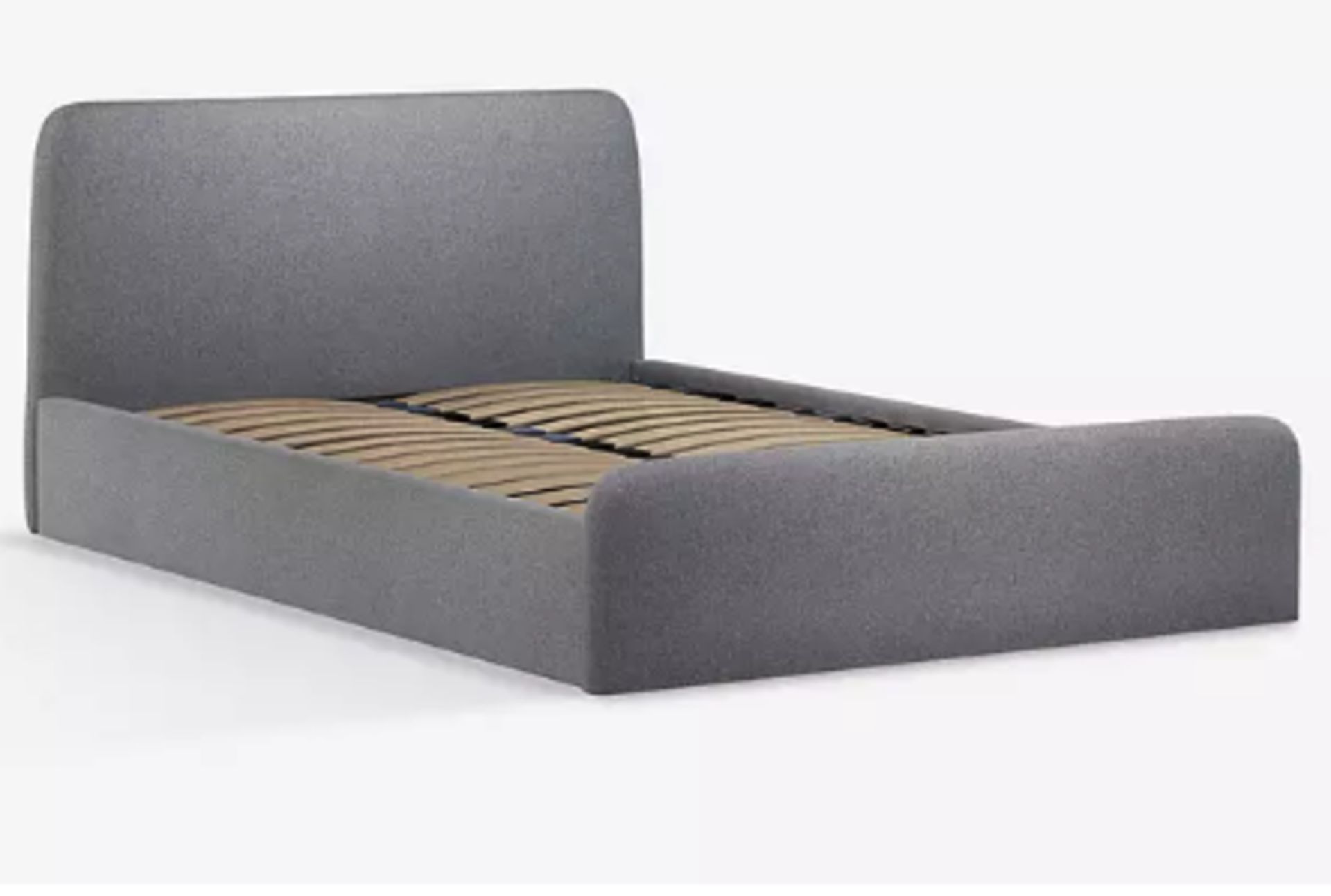 Item Description - John Lewis ANYDAY Bonn Ottoman Storage Upholstered Bed Frame 120cm - St...