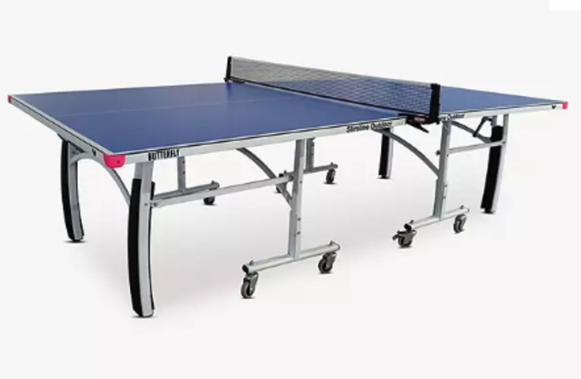 Item Description - Butterfly Slimline Rollaway Outdoor Table Tennis Table - Stock Number -...