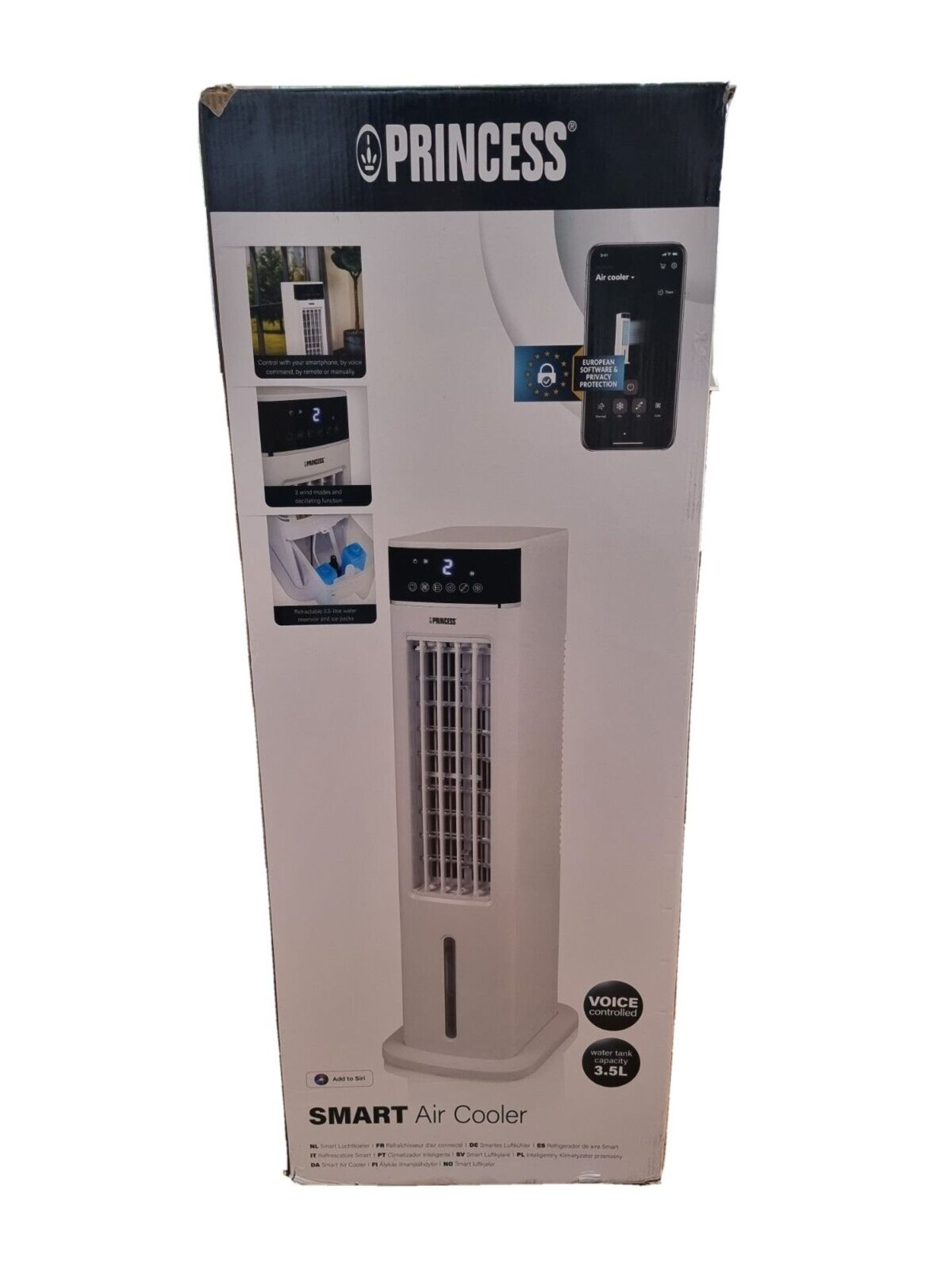 Princess Smart Air Cooler 3.5L - RRP £130 - Image 2 of 2