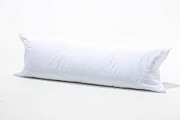 Bolster Pillow Case King Size White