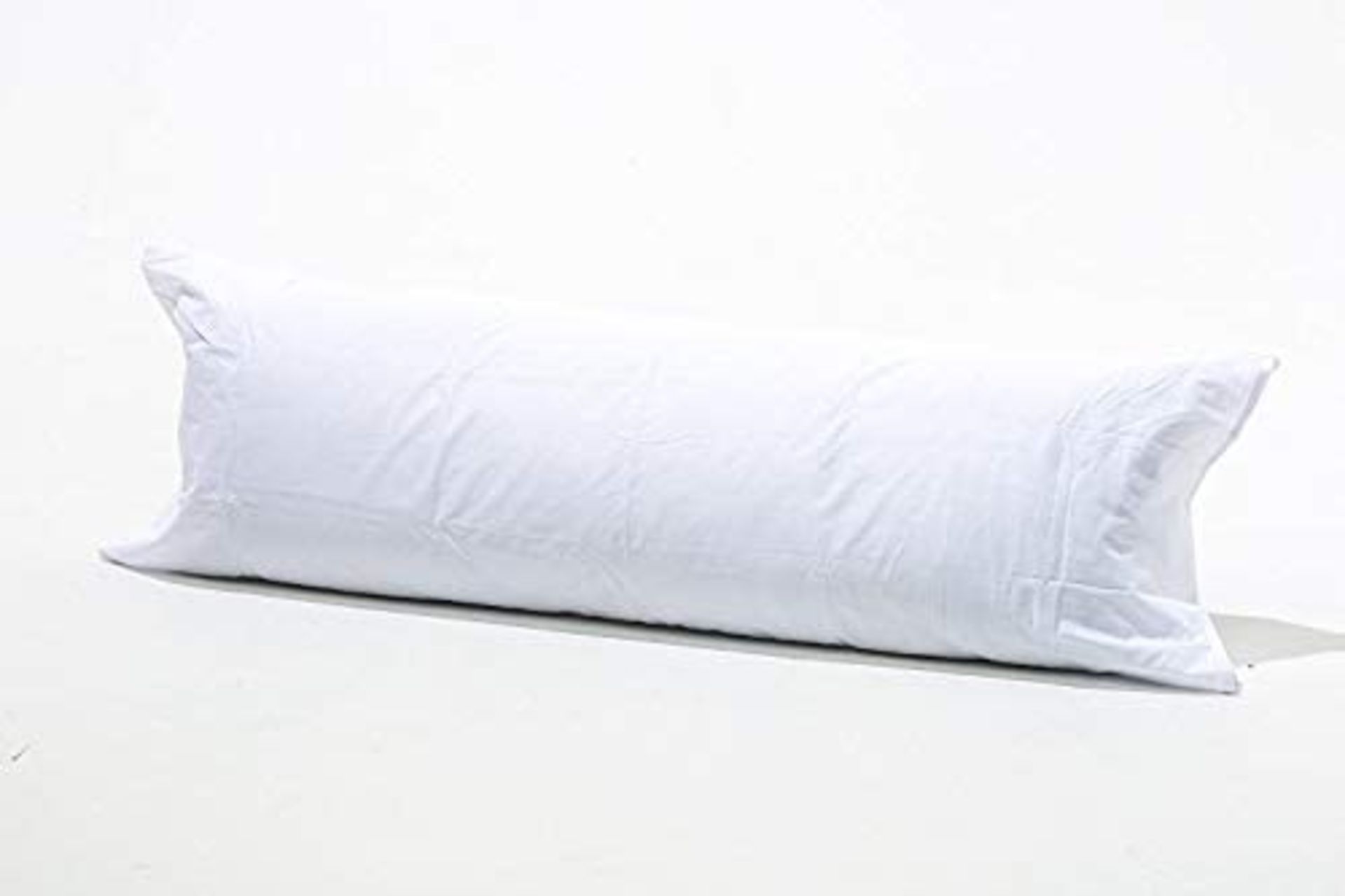 Bolster Pillow Case King Size White