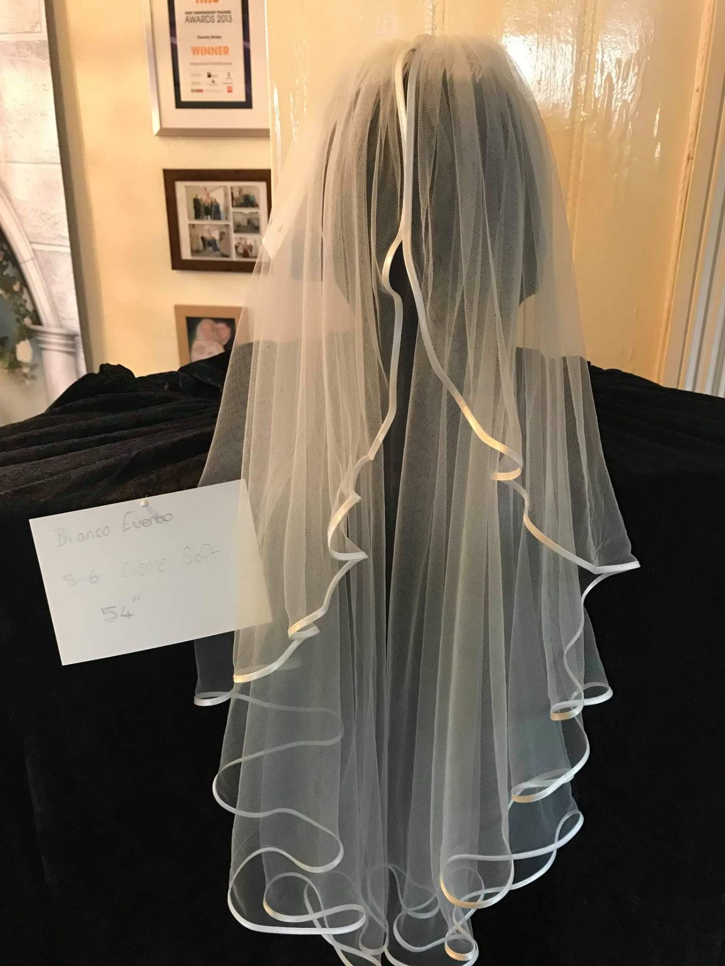 Bianco Evento Ivory Wedding Veil. RRP £75