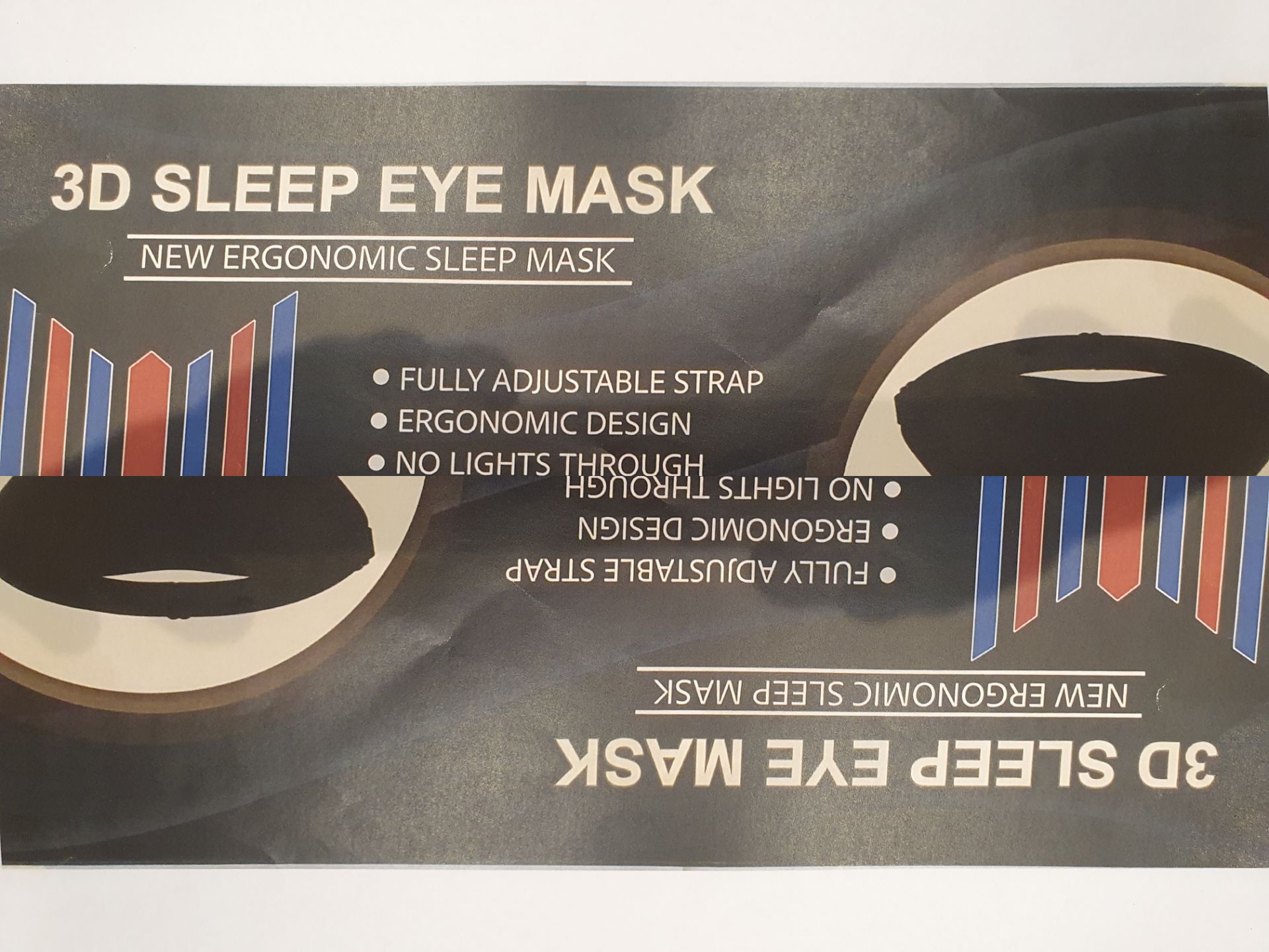 200 3-D Sleep Eye Masks (Unisex`) - Image 2 of 2