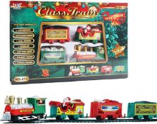 Electric Christmas Train Set for Under Tree