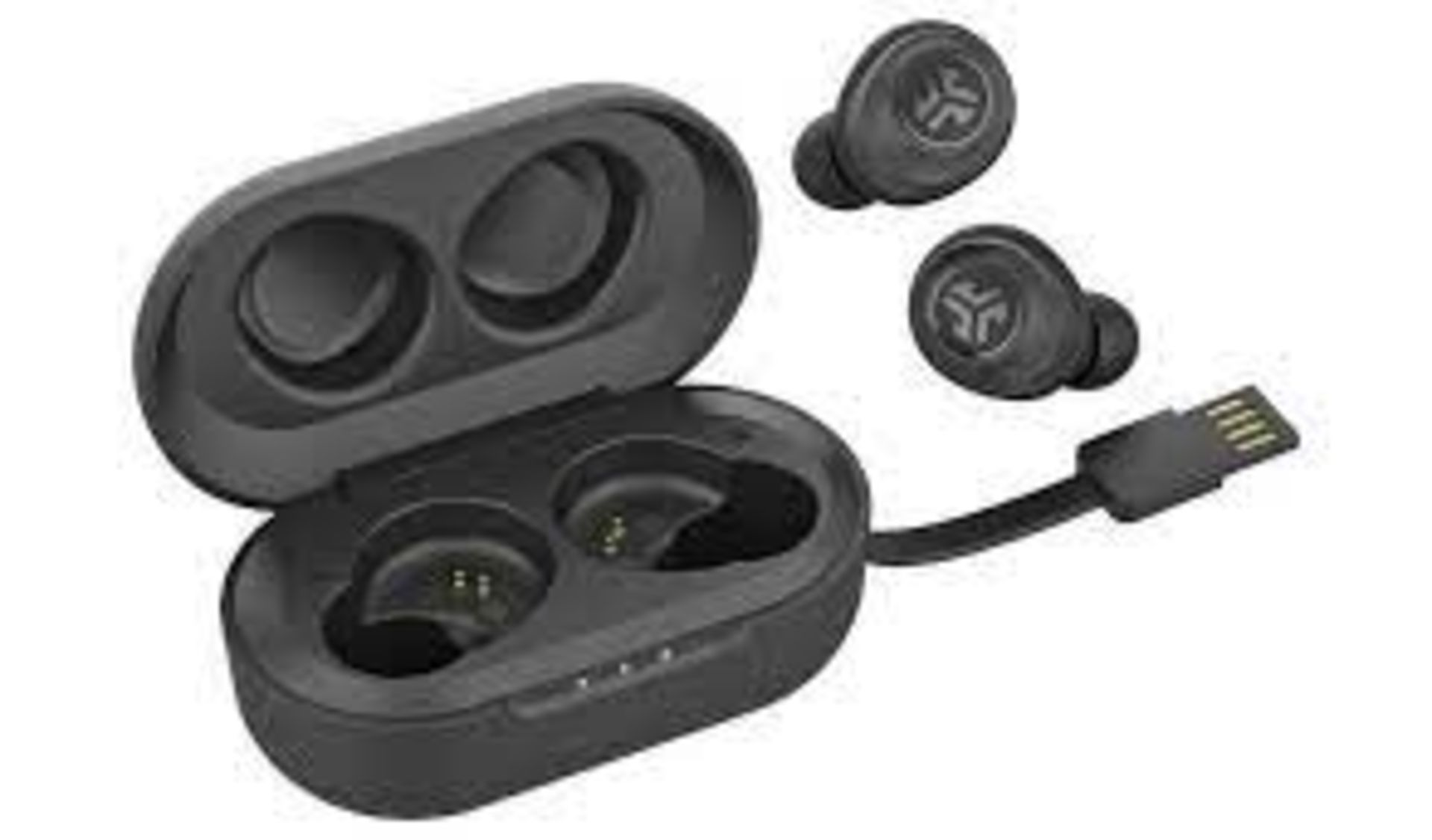 Jlab Audio Jbuds Air Anc Tw Wireless Bluetooth Noise-Cancelling Earphones - Black - Image 3 of 3