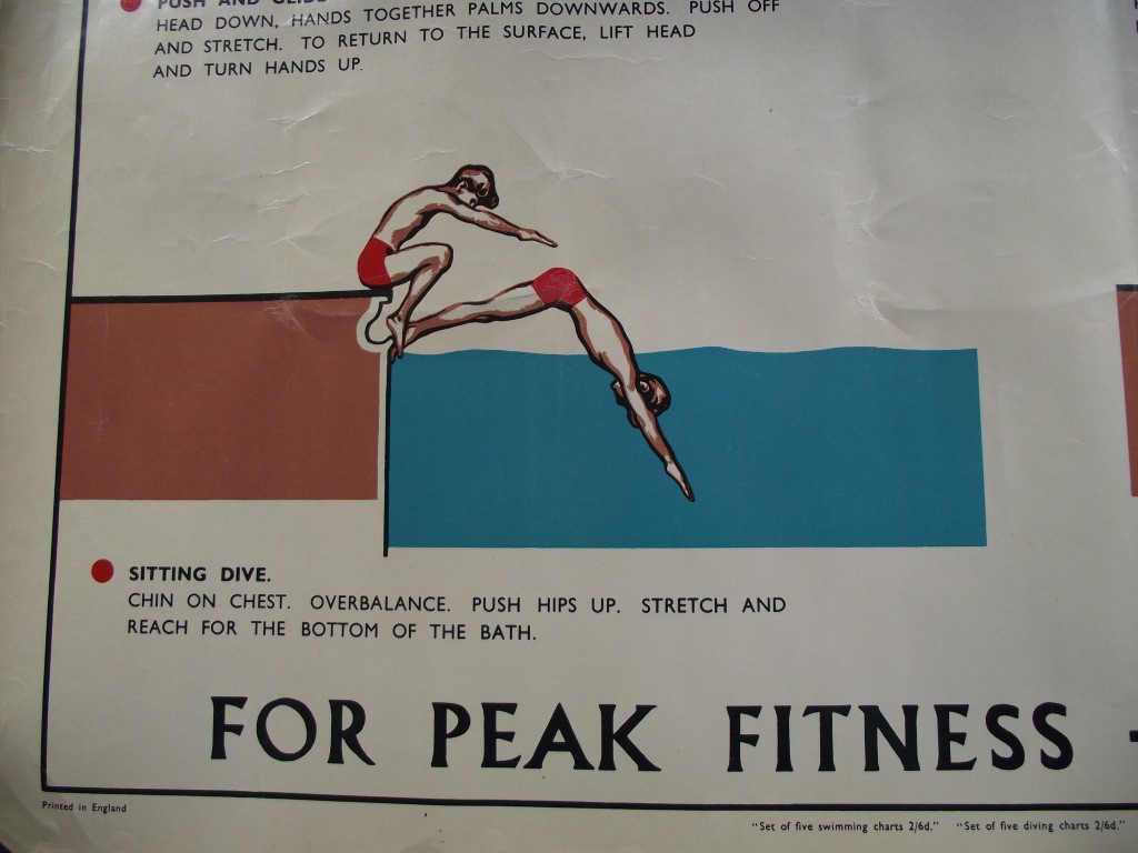 1950's Amateur Swimming Association advertising poster - publisher - Bovril Ltd. - Image 10 of 12