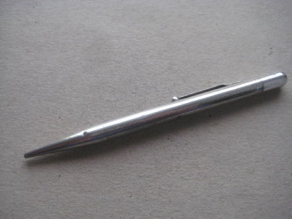 Vintage Silver Fyne Poynt Propelling Pencil - Image 2 of 10