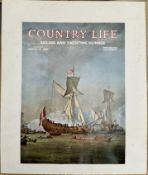Scarce Original Poof Cover Country Life Magazine Sailing And Yachting Number March 27 1969