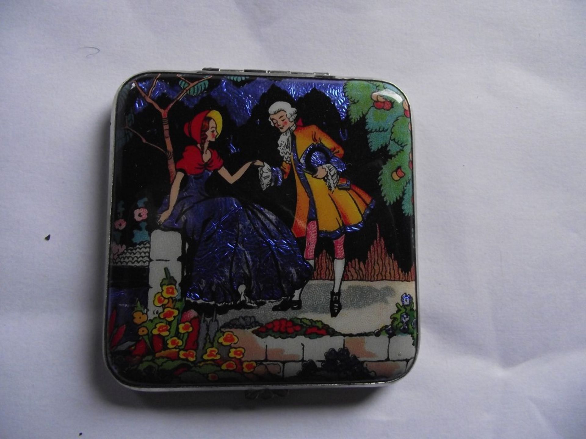 5 X 1930's Gwenda Powder Compacts & Cigarette Case - New Old Stock (unused)- original boxes. - Image 3 of 16