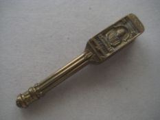 Vintage Brass Nutcracker - William Shakespeare Birth Death 1564-1616