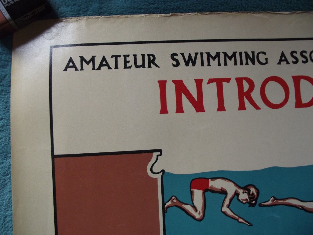 1950's Amateur Swimming Association advertising poster - publisher - Bovril Ltd. - Image 5 of 12