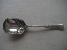 Vintage Silver Plated Jam Spoon