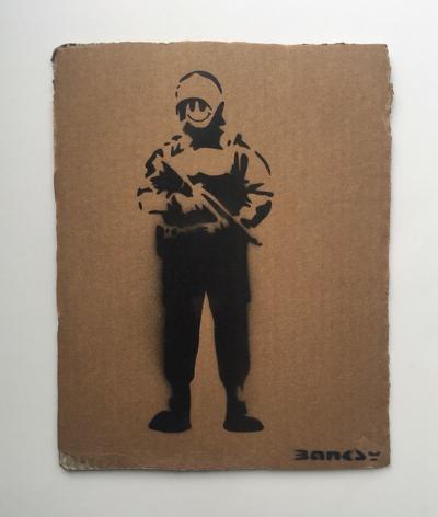 Six WSM Dismaland Bemusement Park Souvenirs including found Banksy ‘free art’ 2015 - Image 3 of 16