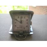 Vintage Mira EPNS Miniature Travelling Clock