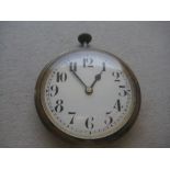 Vintage Brass Swiss Made Pocket Watch