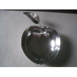 Vintage Silver Plated Apple Shaped Dish