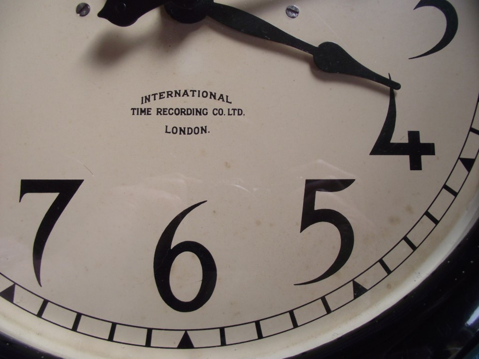 Vintage International Time Recording Co Ltd London - Factory Clock -1940'/1950's - Image 13 of 19