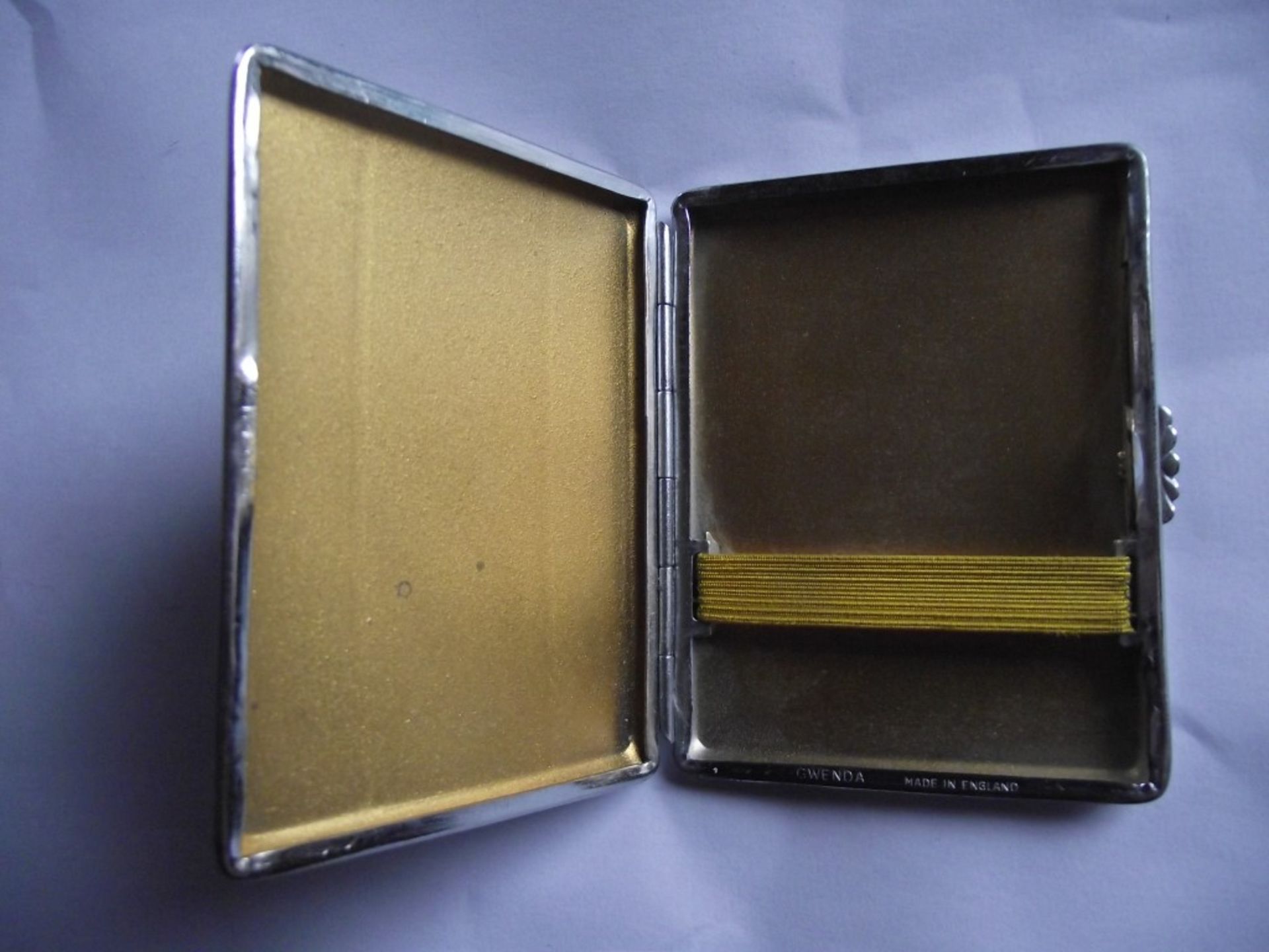 5 X 1930's Gwenda Powder Compacts & Cigarette Case - New Old Stock (unused)- original boxes. - Image 7 of 16