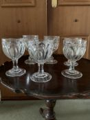 Six Vintage Pub Ale Glasses