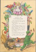 70 Years Old Alice In Wonderland Guinness Print ""Alice In Posterland""