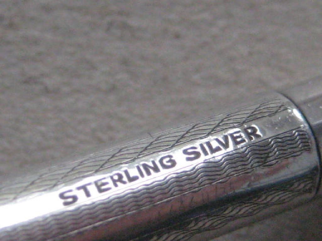 Vintage Silver Fyne Poynt Propelling Pencil - Image 6 of 10
