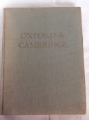 Antiquarian book Oxford & Cambridge 1961