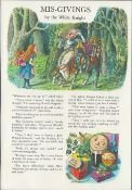 63 Years Old Alice In Wonderland Guinness Print ""White Knight""