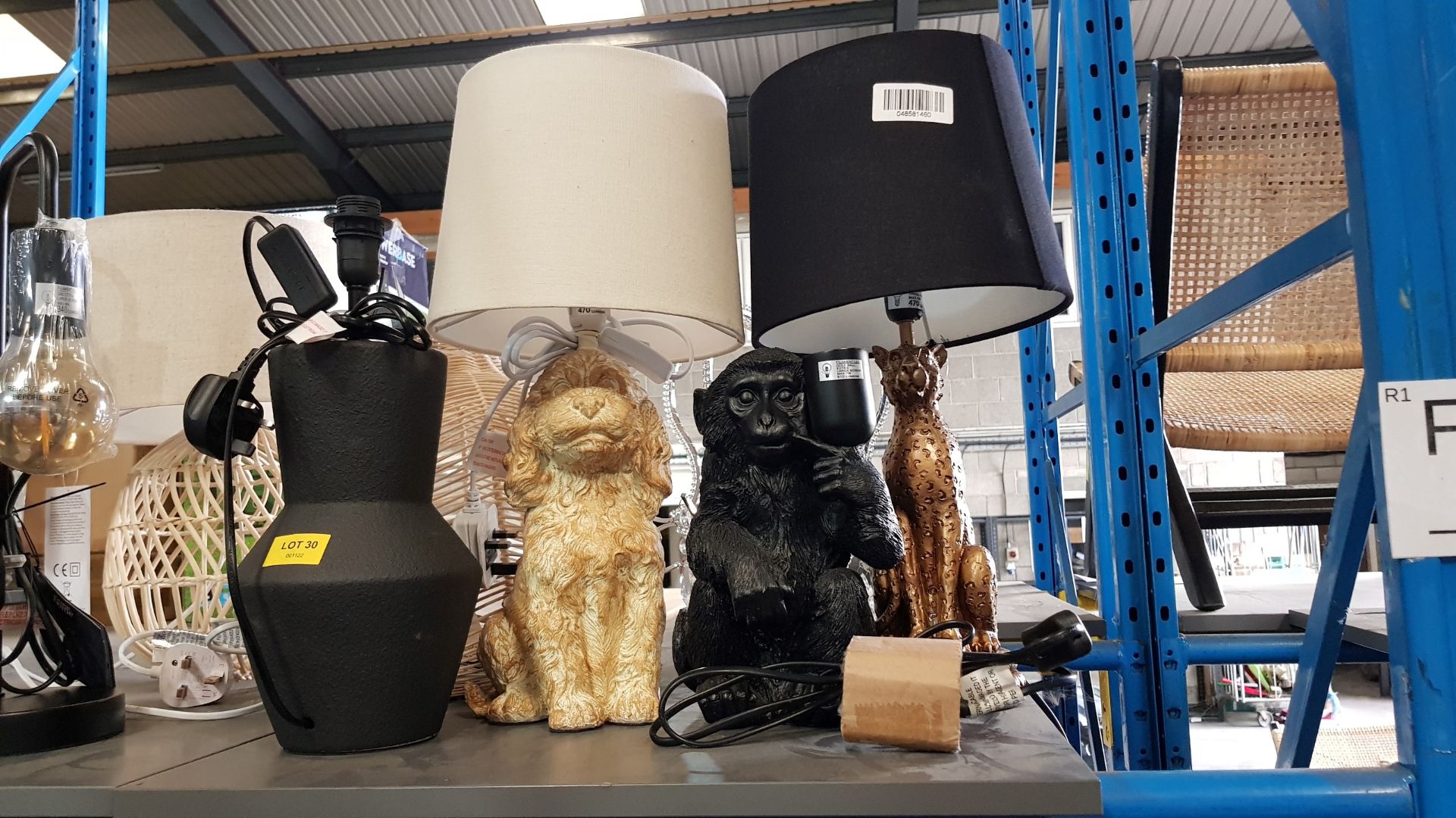 (30/1E) Lot RRP Circa £250+. 18x Mixed Lighting Items. To Include Bronze Effect Leopard Table Lam... - Image 11 of 50