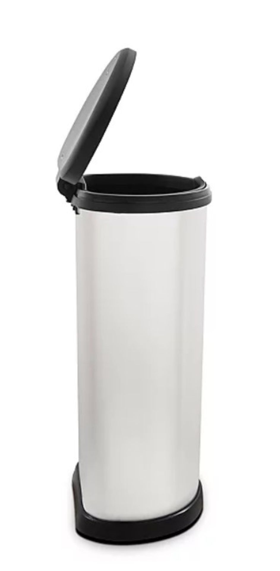 (28/2A) Lot RRP £63. 2x Items. 1x 30L Cylinder Pedal Bin White RRP £35. 1x Curver 40L Deco Bin St... - Image 10 of 14