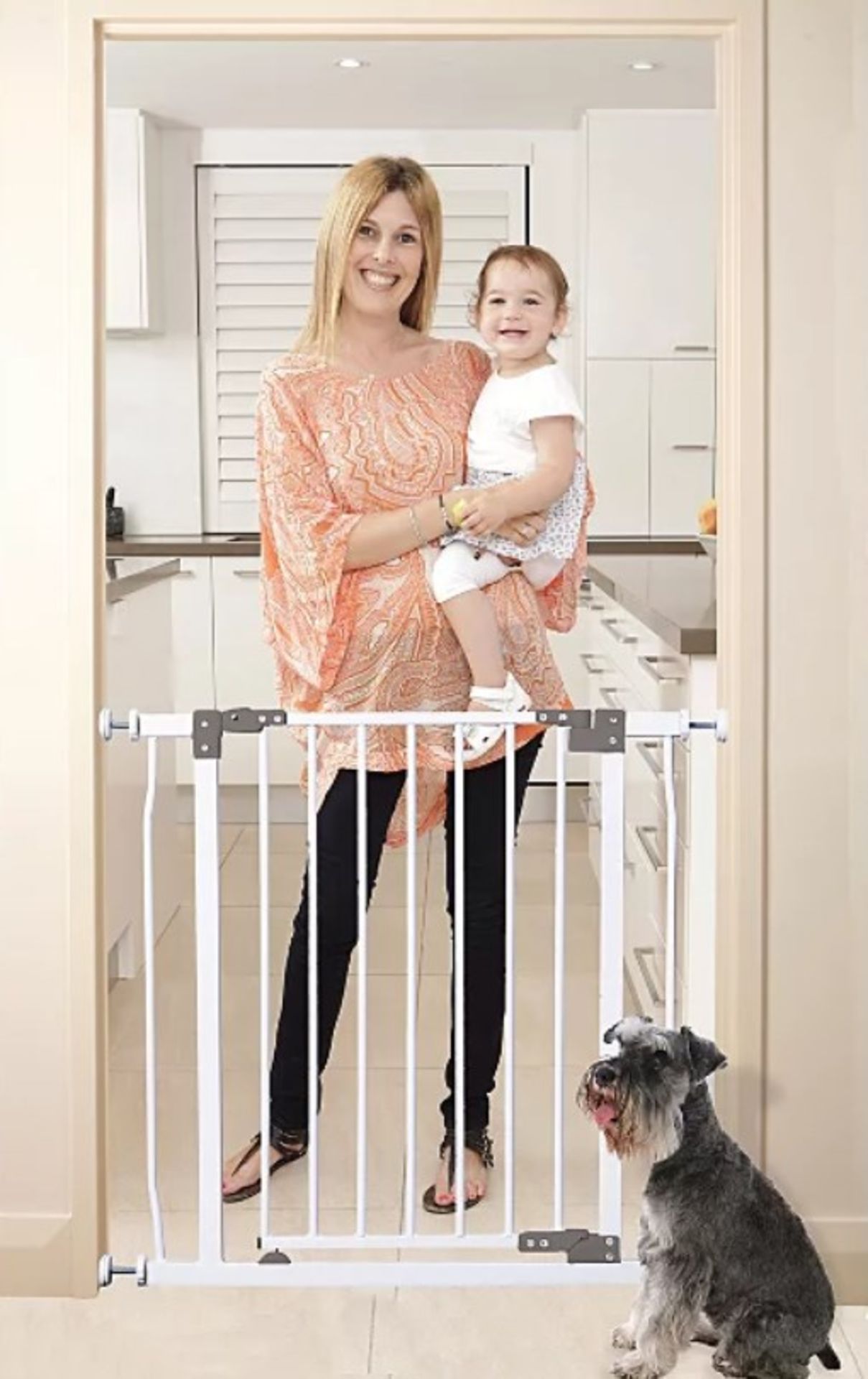 (12/6K) Lot RRP £117. 3x Dreambaby Liberty Pressure Mounted Security Gate RRP £39 Each. - Image 2 of 10