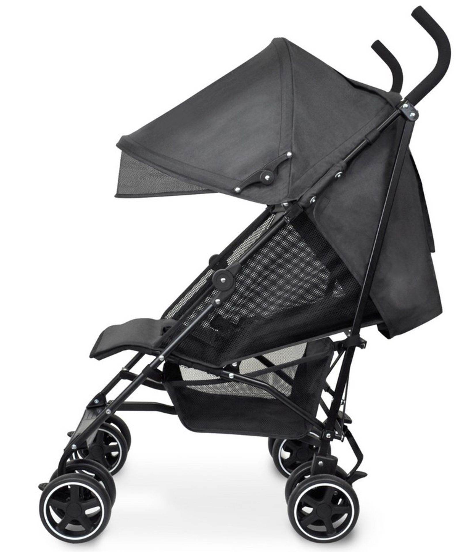 (38/2C) Lot RRP £120. 2x Harmony Odyssey Deluxe Pushchair Black RRP £60 Each (No Boxes In Lot, 1x... - Image 3 of 30