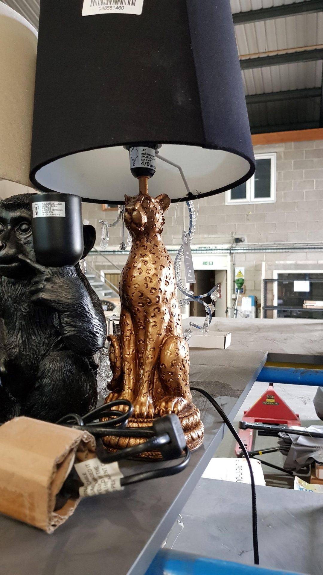 (30/1E) Lot RRP Circa £250+. 18x Mixed Lighting Items. To Include Bronze Effect Leopard Table Lam... - Image 50 of 50