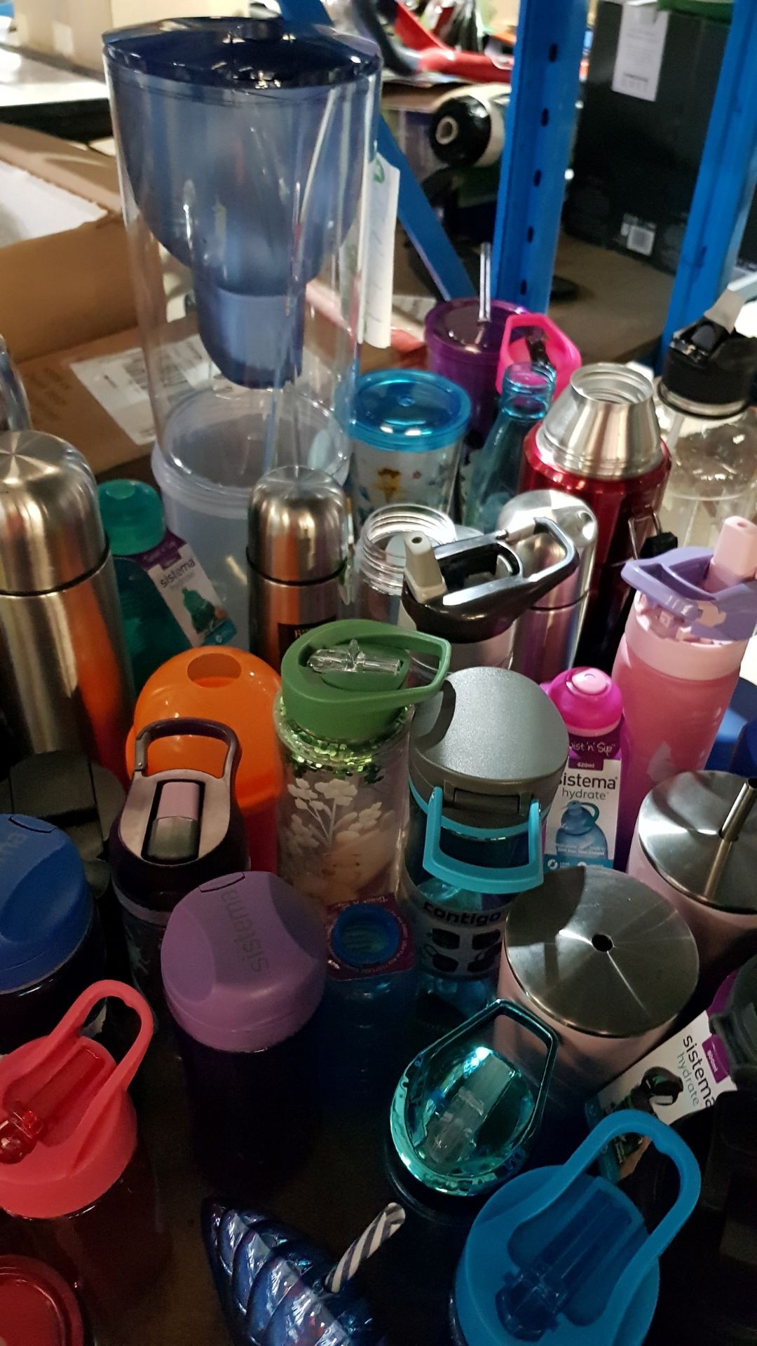 (24/2B) Lot RRP Circa £200+. Approx 62x Drinking Bottle & Flask Items. To Include Sistema, Contig... - Image 14 of 38