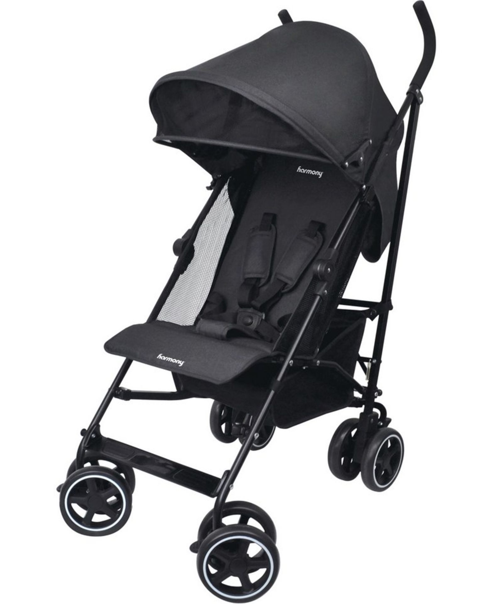 (38/2C) Lot RRP £120. 2x Harmony Odyssey Deluxe Pushchair Black RRP £60 Each (No Boxes In Lot, 1x... - Image 16 of 30