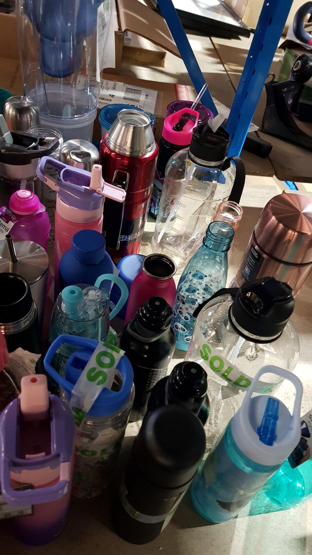 (24/2B) Lot RRP Circa £200+. Approx 62x Drinking Bottle & Flask Items. To Include Sistema, Contig... - Image 38 of 38