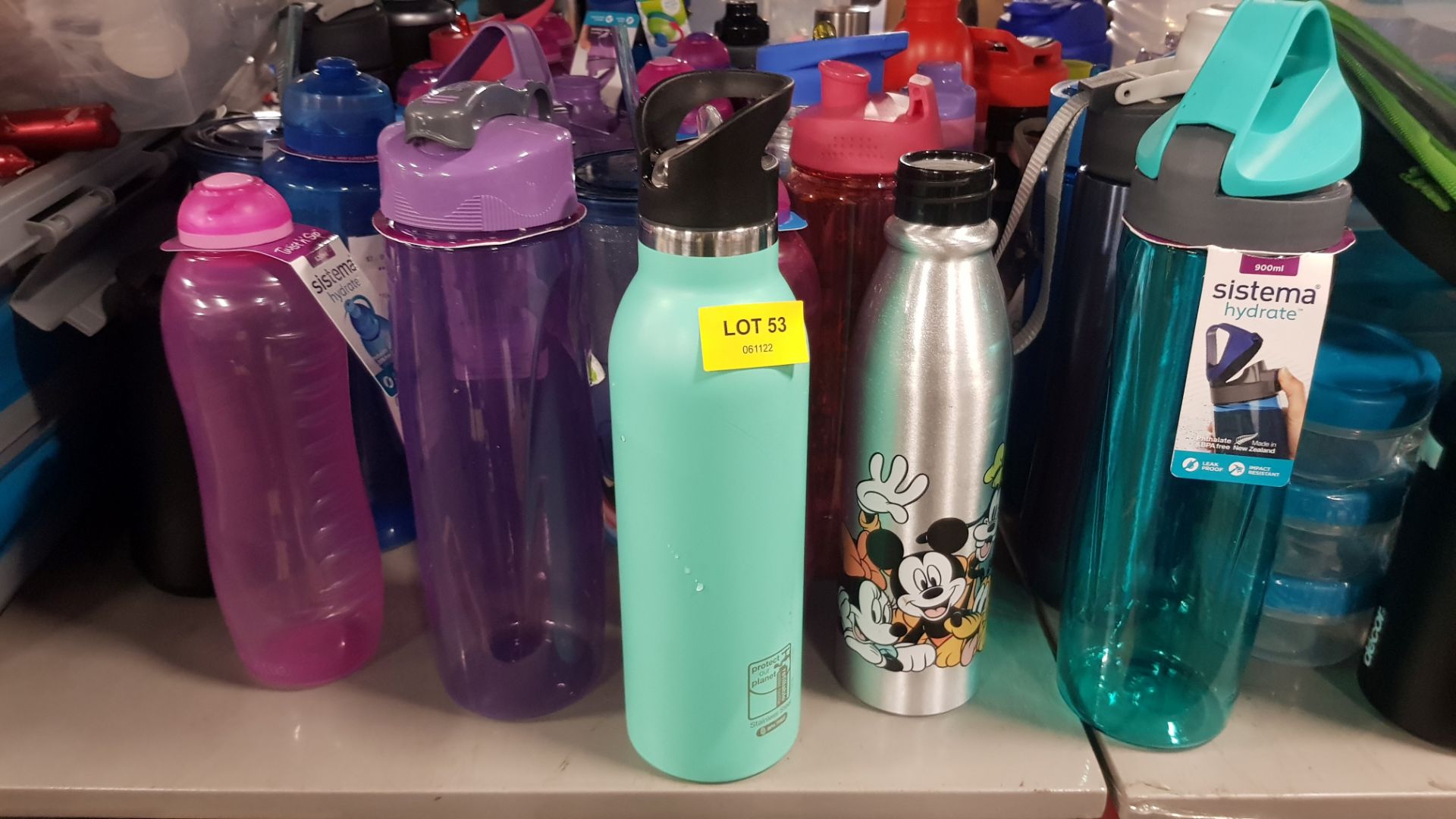 (53/6L) Quantity Of Mixed Drinking Bottles To Include Sistema, Plastic Storage & Lunchboxes, The... - Image 6 of 38