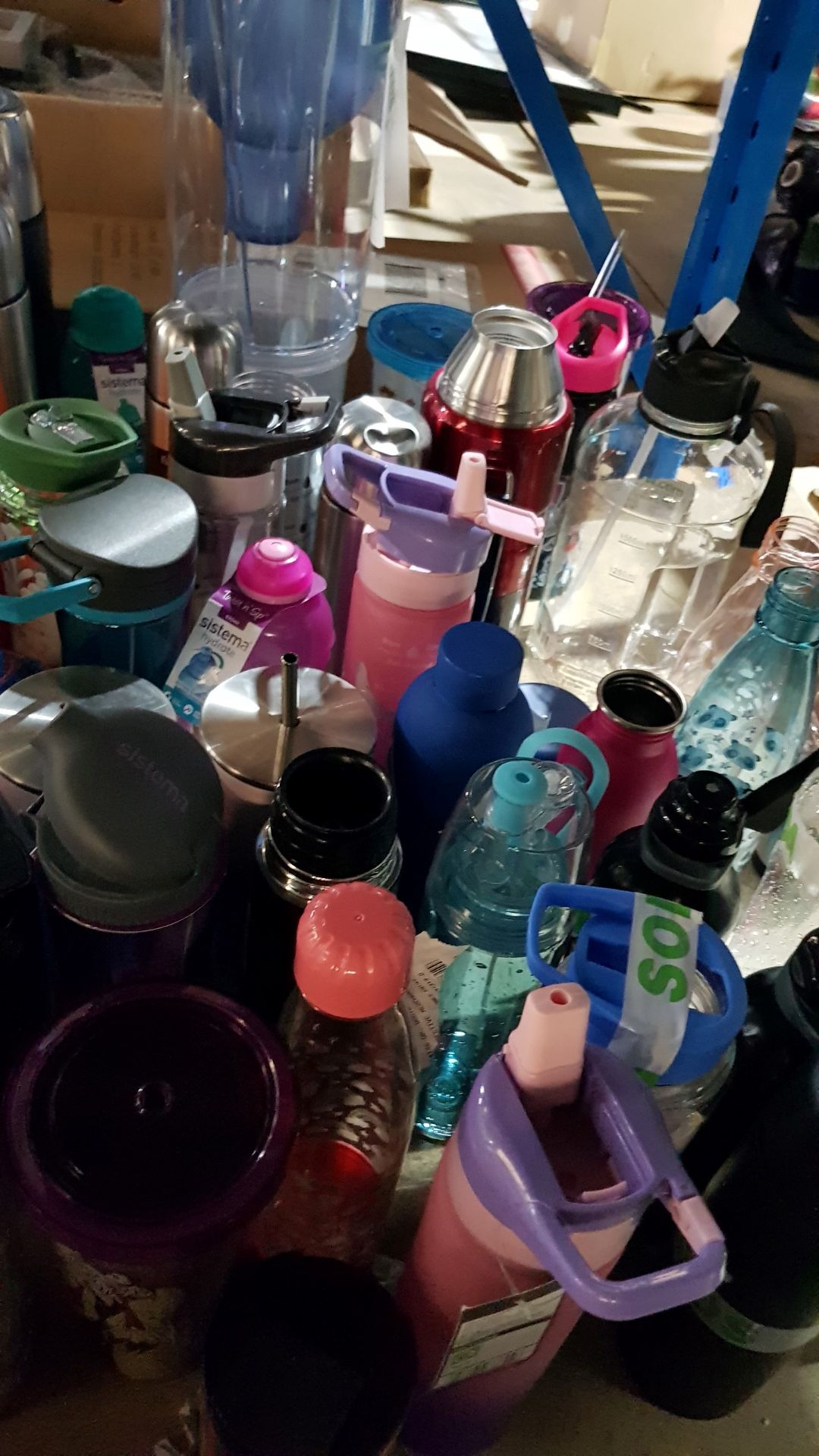 (24/2B) Lot RRP Circa £200+. Approx 62x Drinking Bottle & Flask Items. To Include Sistema, Contig... - Image 16 of 38