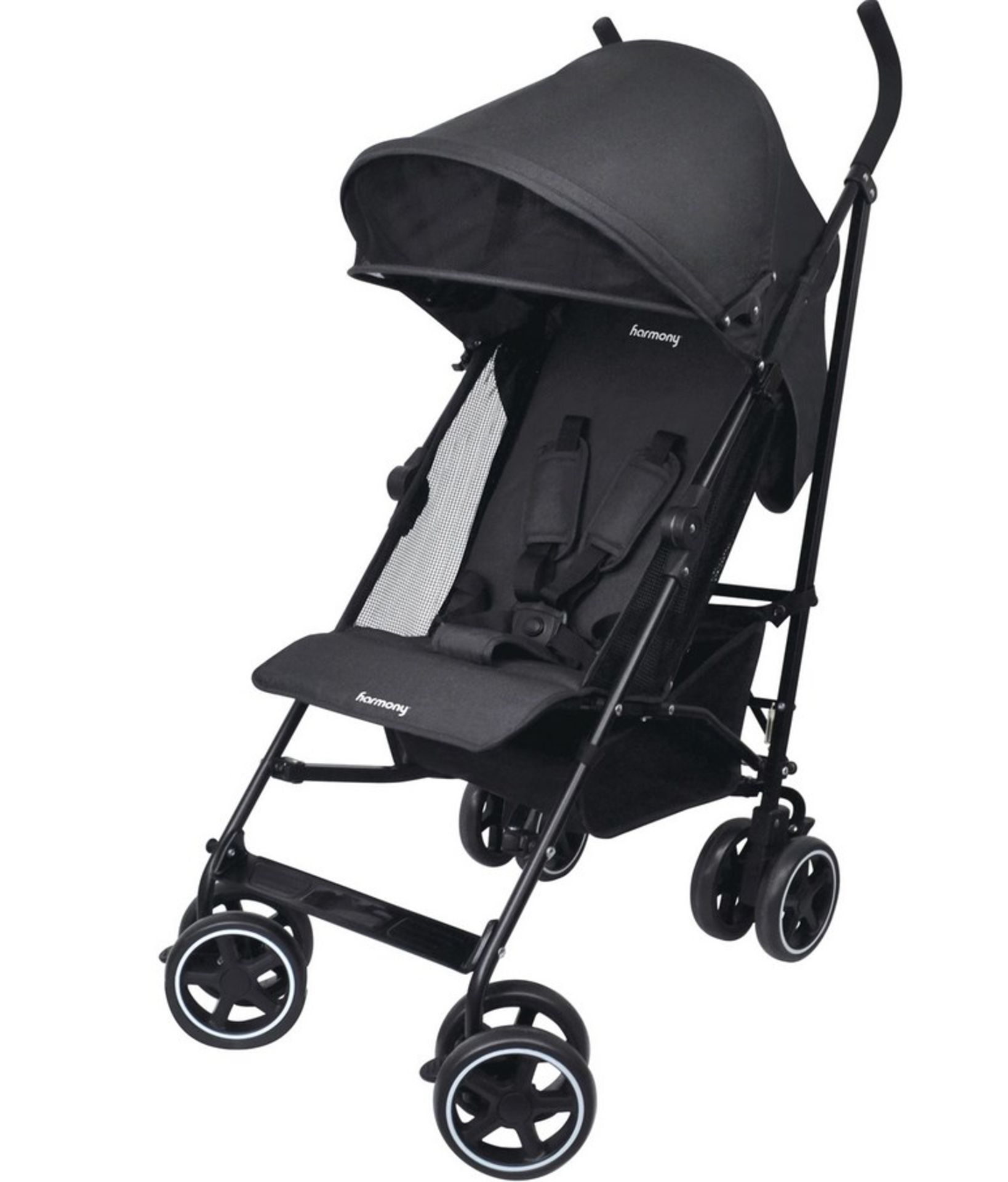 (39/2C) Lot RRP £120. 2x Harmony Odyssey Deluxe Pushchair Black RRP £60 Each. (1x Unit No Box & A... - Image 17 of 32