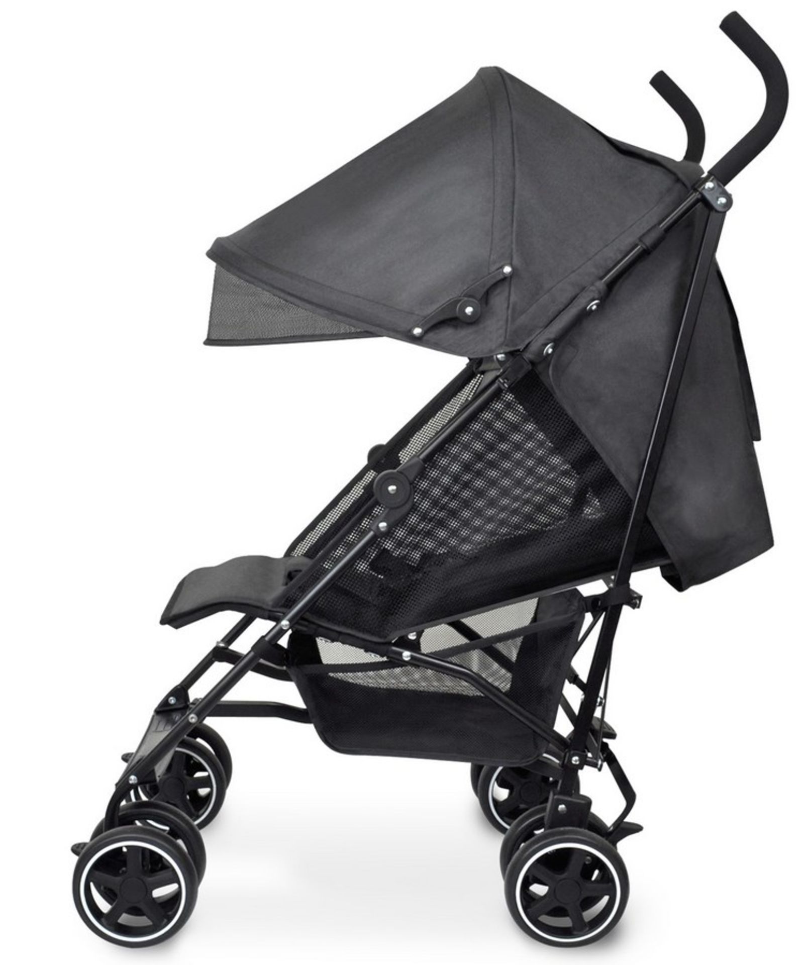 (39/2C) Lot RRP £120. 2x Harmony Odyssey Deluxe Pushchair Black RRP £60 Each. (1x Unit No Box & A... - Image 3 of 32