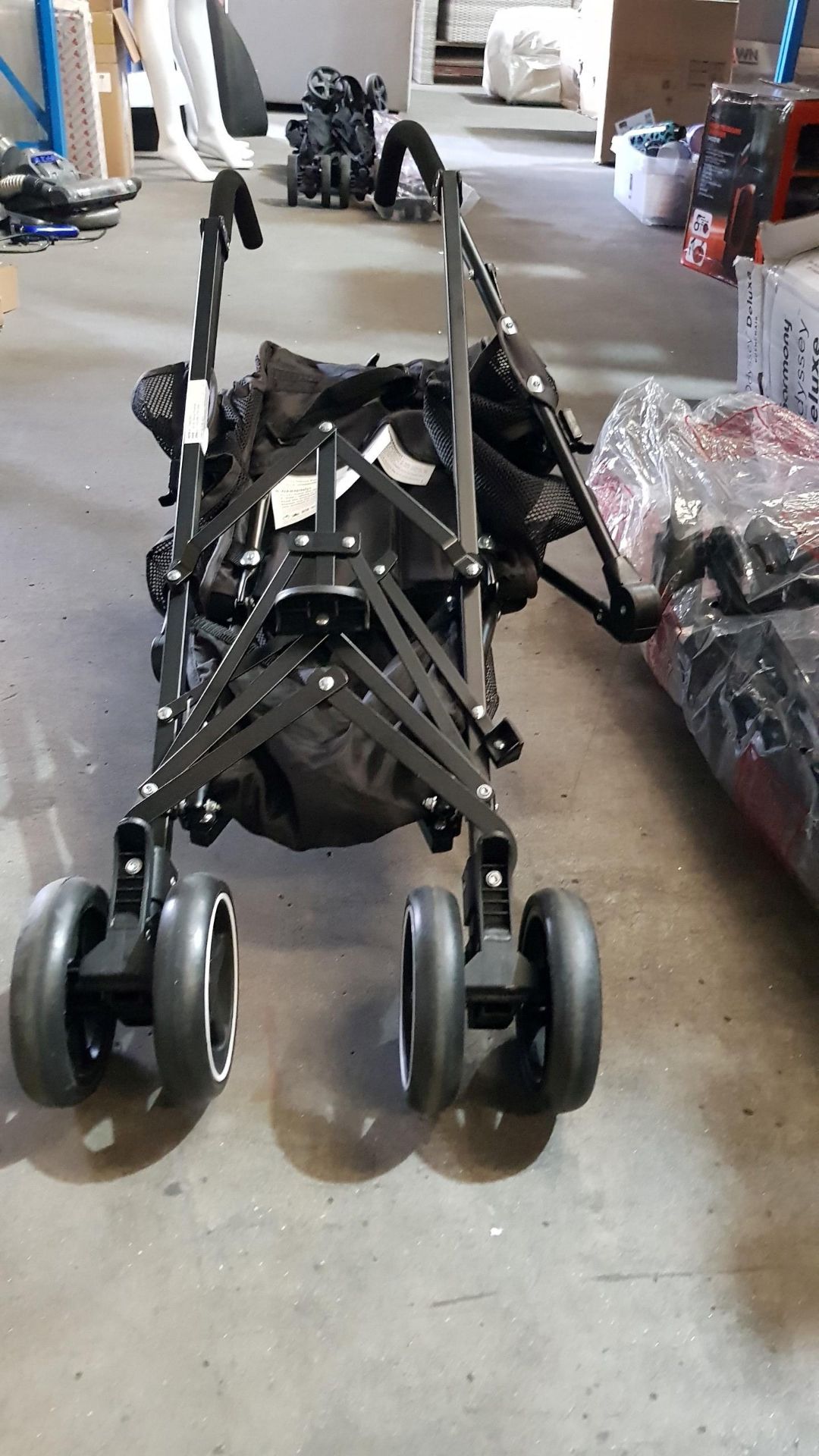 (39/2C) Lot RRP £120. 2x Harmony Odyssey Deluxe Pushchair Black RRP £60 Each. (1x Unit No Box & A... - Image 27 of 32