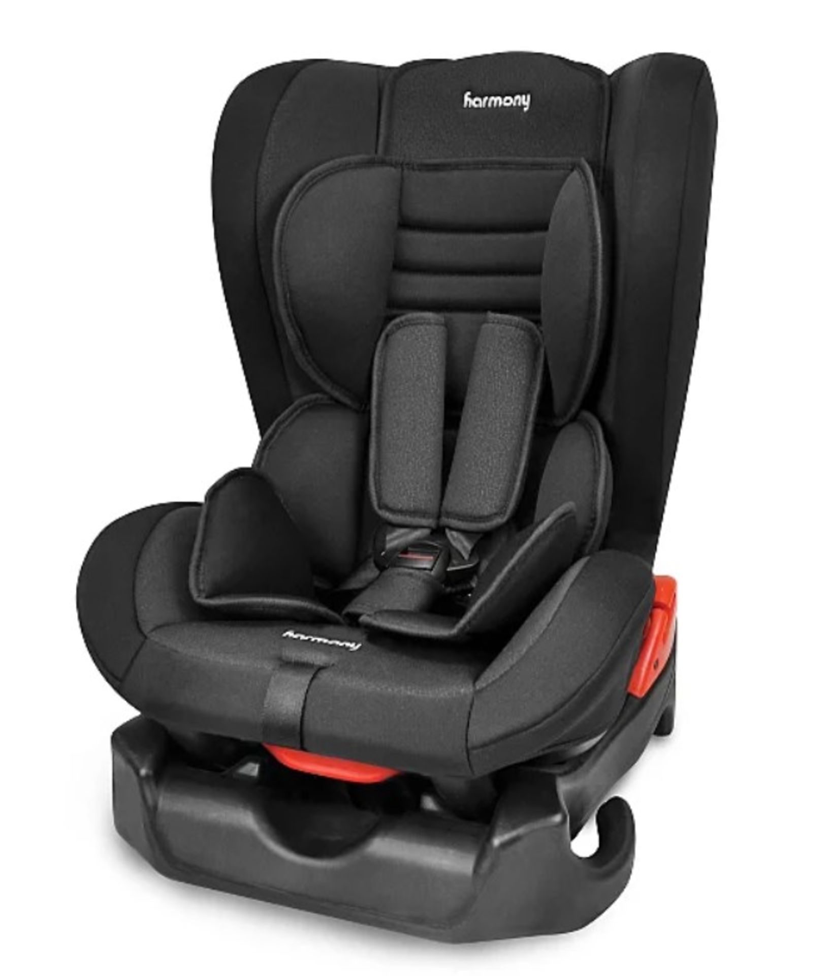 (9/1B) Lot RRP £100. 2x Harmony Merydian 2 In 1 Convertible Car Seat Rear-Facing/Foward Facing Fo...