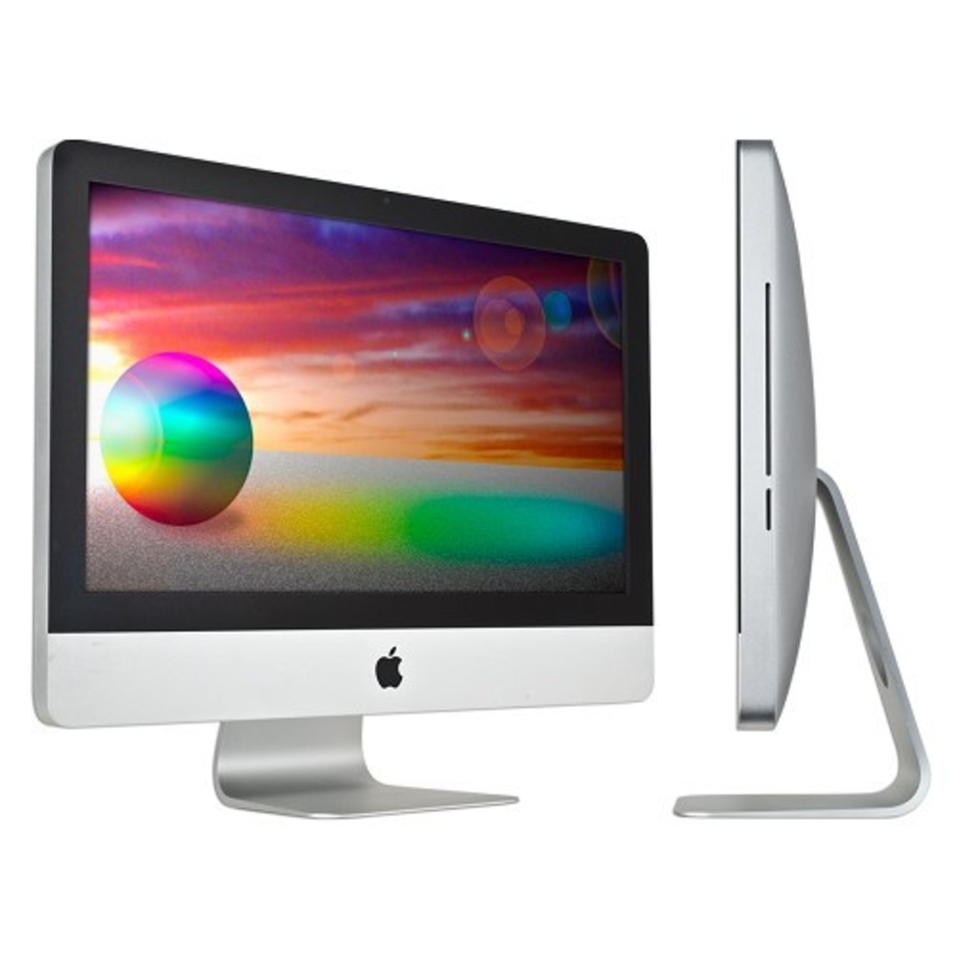 Apple iMac 21.5” OS x High Sierra Intel Core i3 8GB Memory 500GB HD Radeon WiFi Bluetooth Office