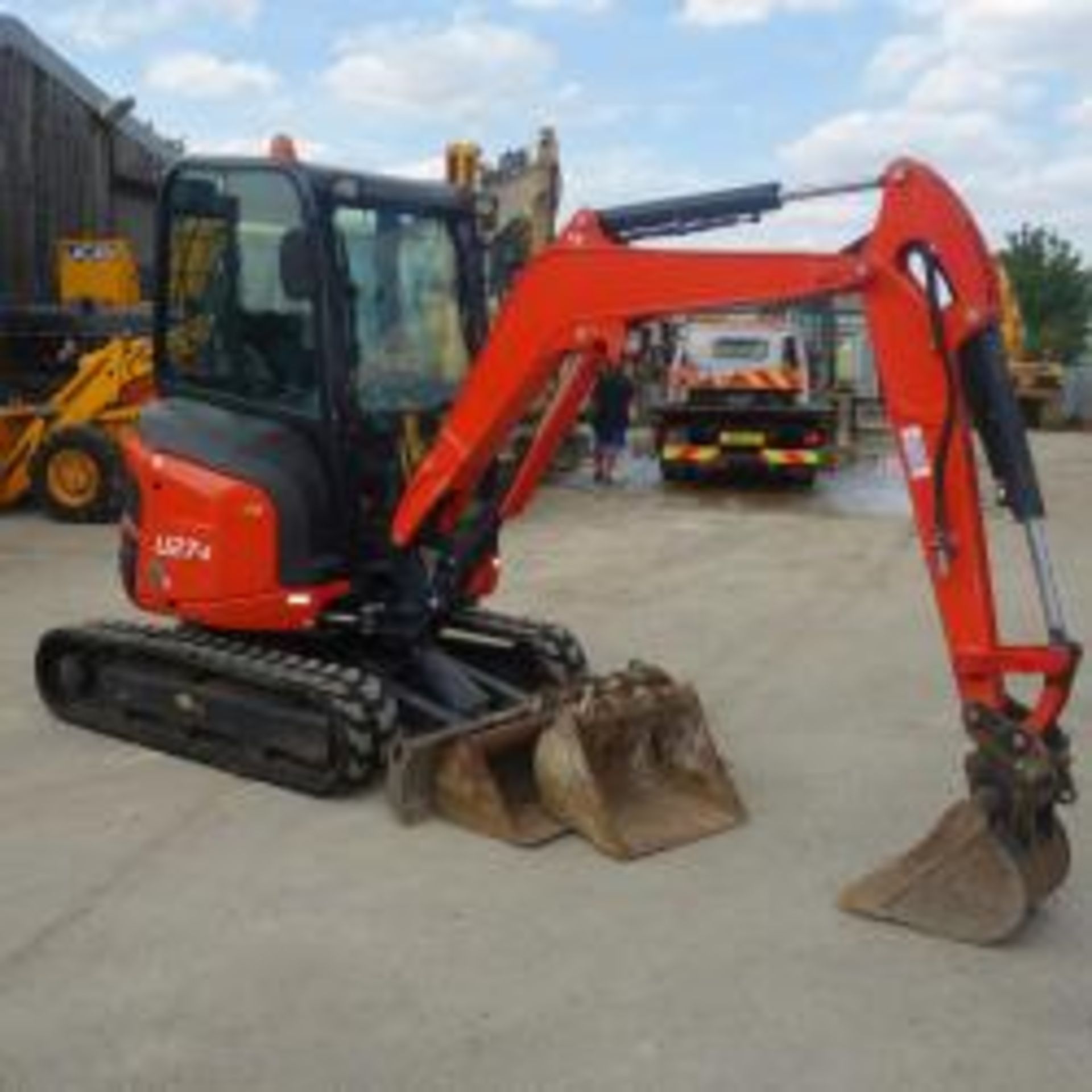 2018 Kubota U27-4 Mini Digger - Image 4 of 10